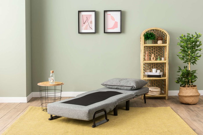Atelier Del Sofa Sento Single - Gris claro